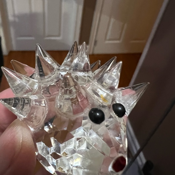 Vintage crystal small hedgehog - Picture 5 of 5